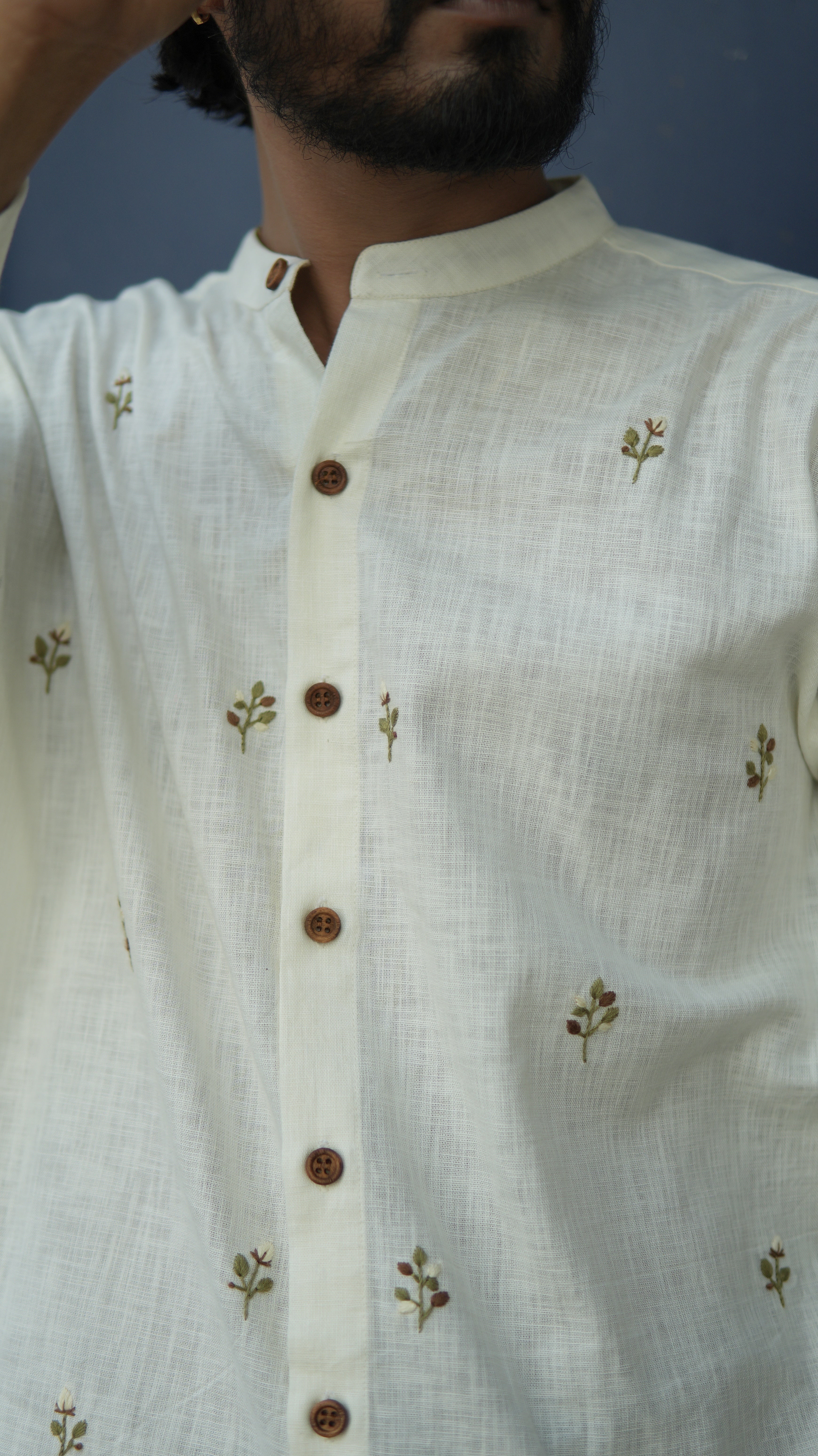 Grove Hand Embroidered Shirt