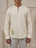 Heliora Hand Embroidered Shirt